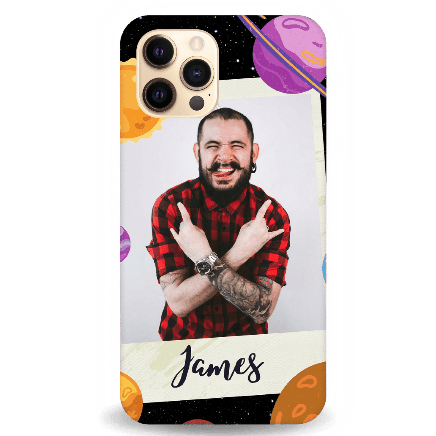 Personalised Galaxy Photo iPhone Case